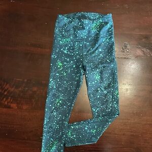 Athleta Blue and Green Leggings